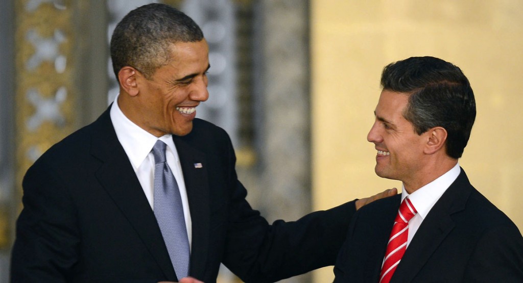 U.S. President Obama and Mexican President Nieto